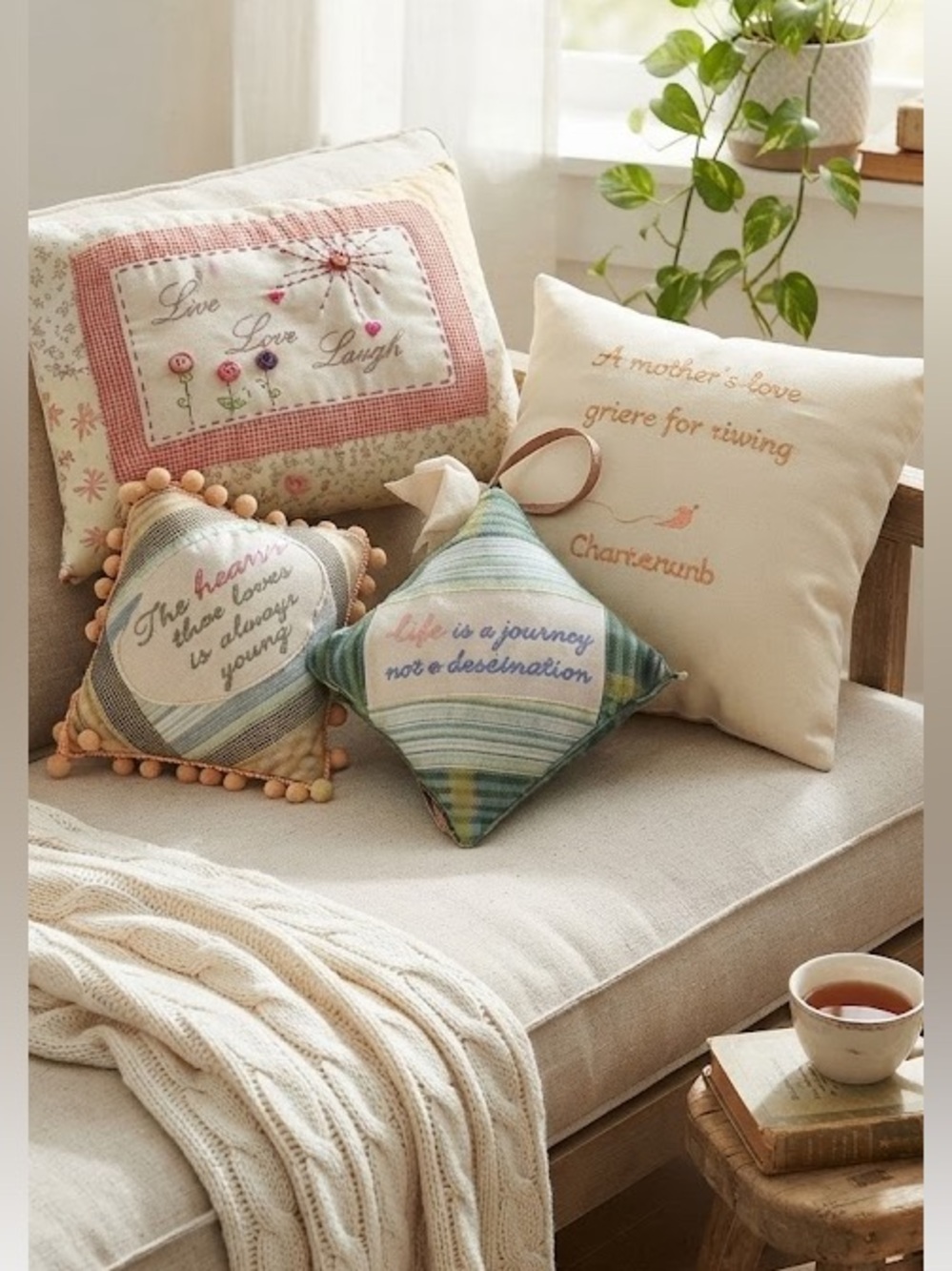 Beautiful Mother’s Day gift decorative pillows